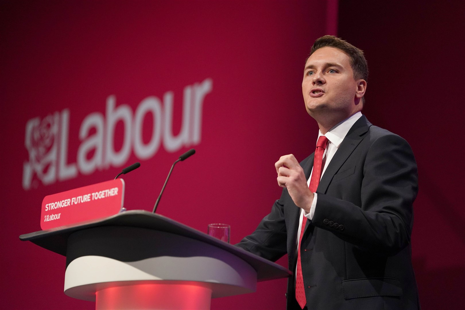 Labour’s Wes Streeting called for VAT to be cut on domestic energy bills for six months (Gareth Fuller/PA)