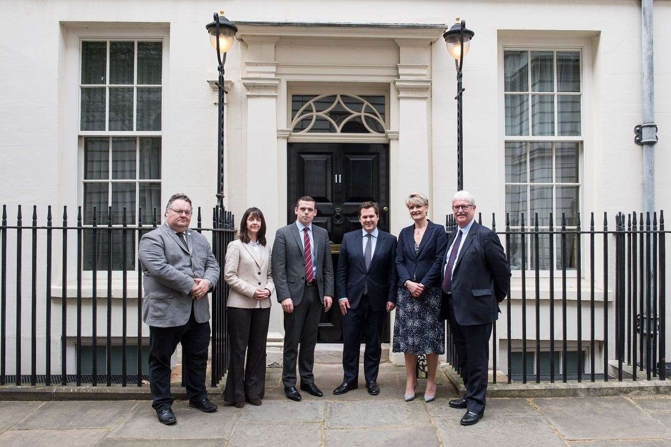 Moray's growth deal team attended a series of meetings in London.