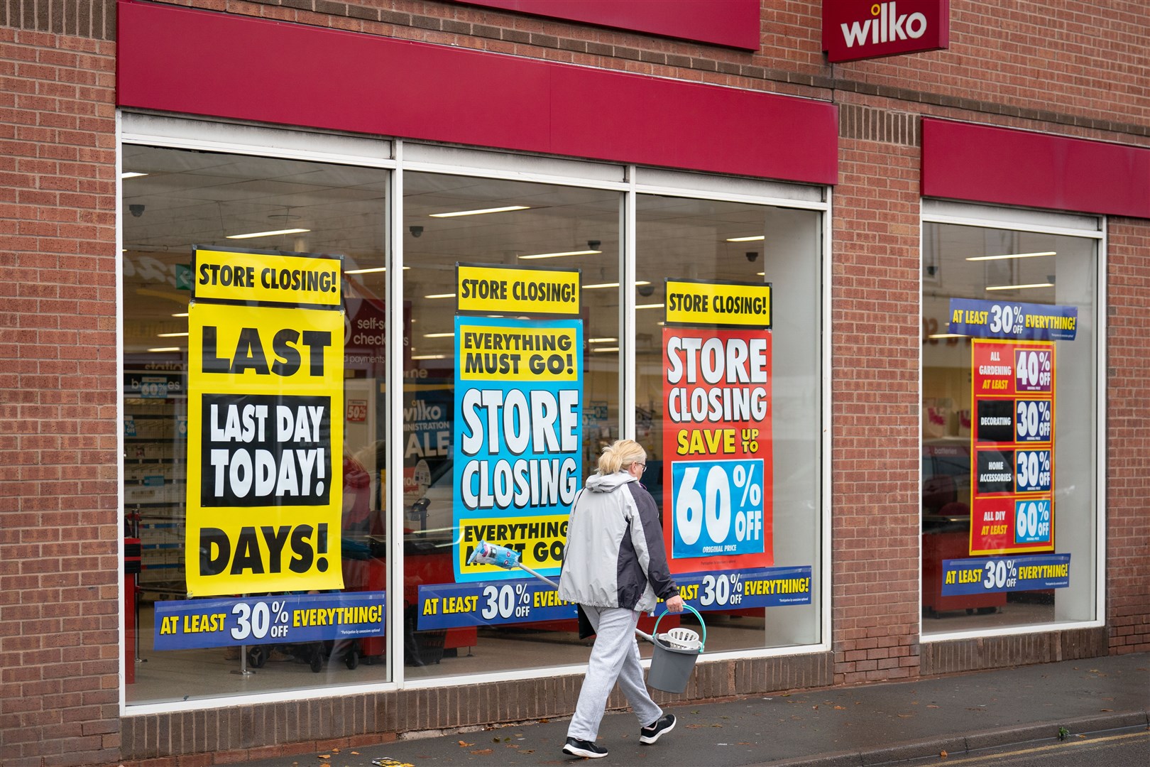Wilko was one of the firms to fail in recent months as administration numbers reached close to pre-pandemic levels (Joe Giddens/PA)