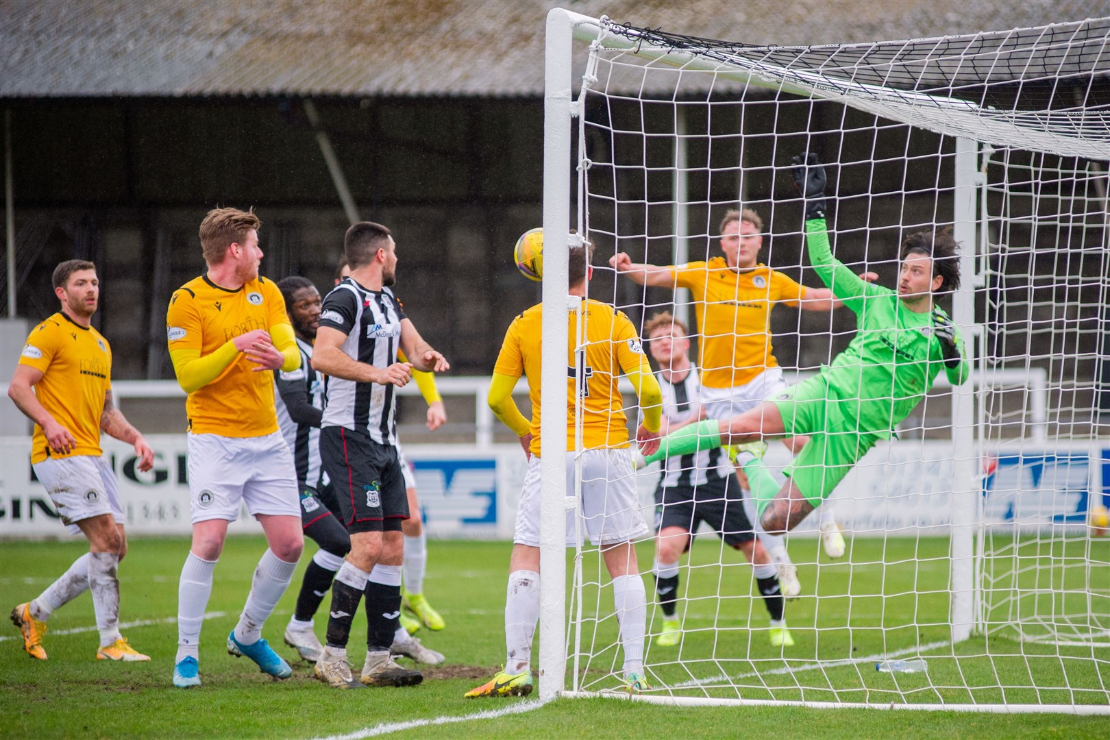 Elgin City and Edinburgh City will meet again in the play-offs. Picture: Daniel Forsyth..