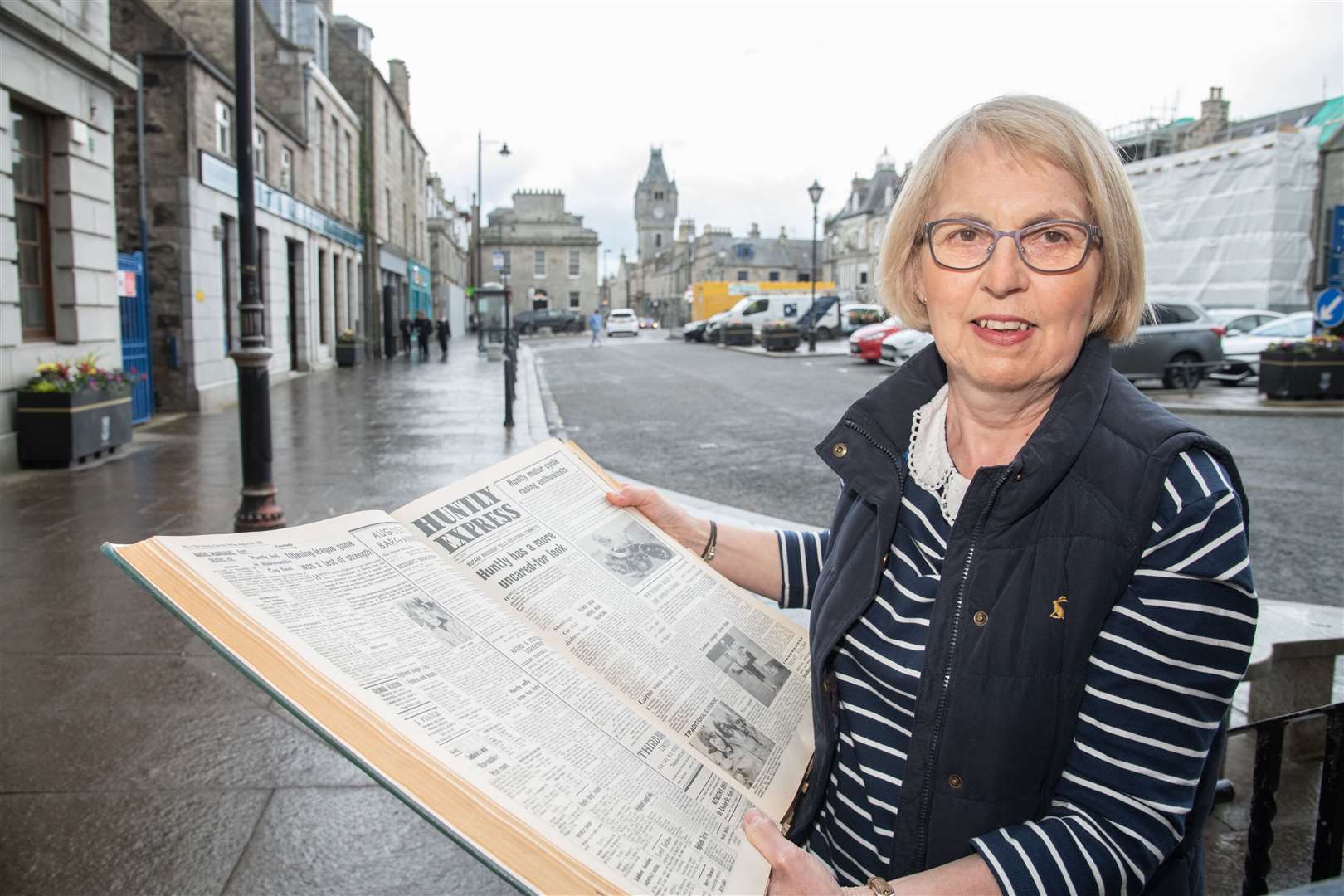Pat Scott (64) is retiring from the Huntly Express after a career-long service to the paper. Picture: Daniel Forsyth