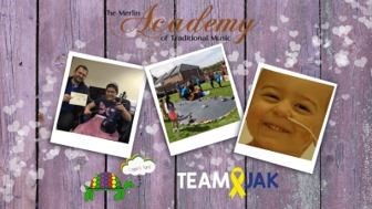 Merlin Music Academy, based in Melrose, is raising cash for two Scottish children's cancer charities.