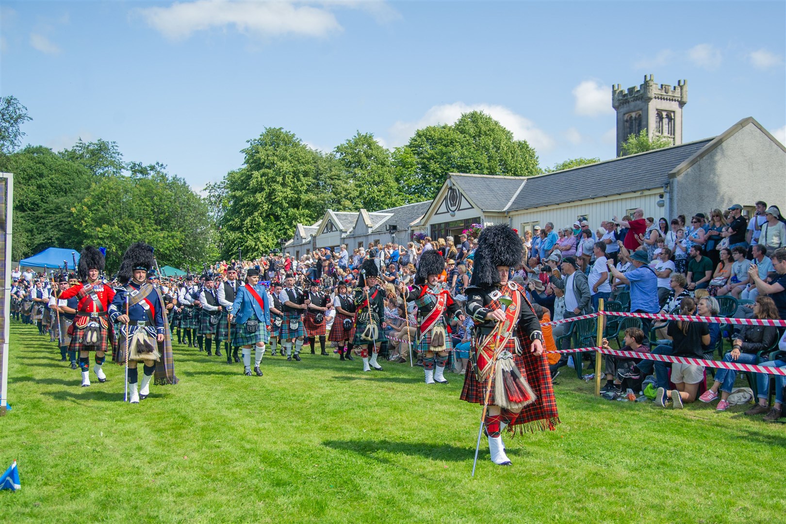The 2019 Highland Games in Aberlour. Picture: Daniel Forsyth