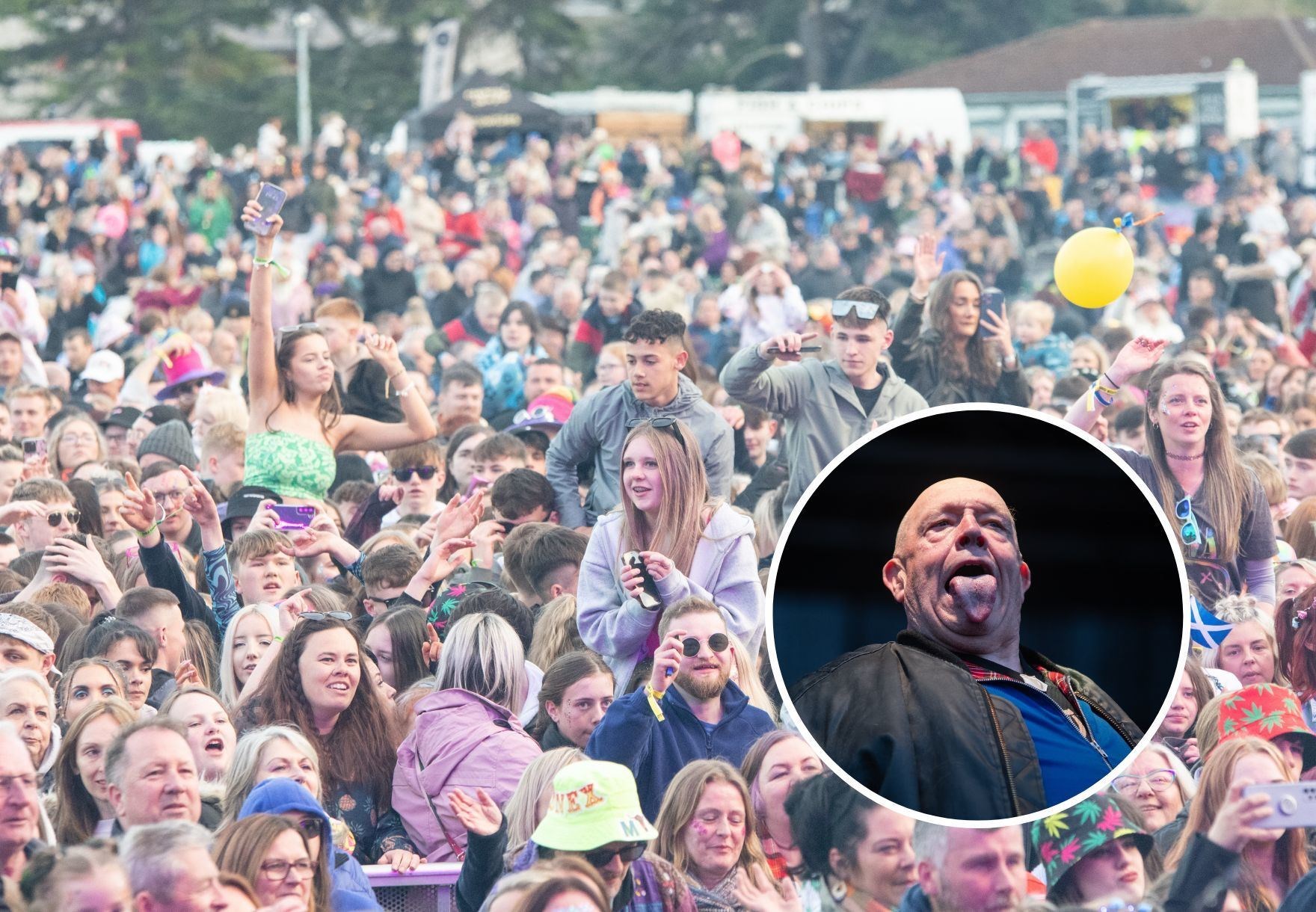 Buster Bloodvessel, from Bad Manners, at MacMoray Festival.