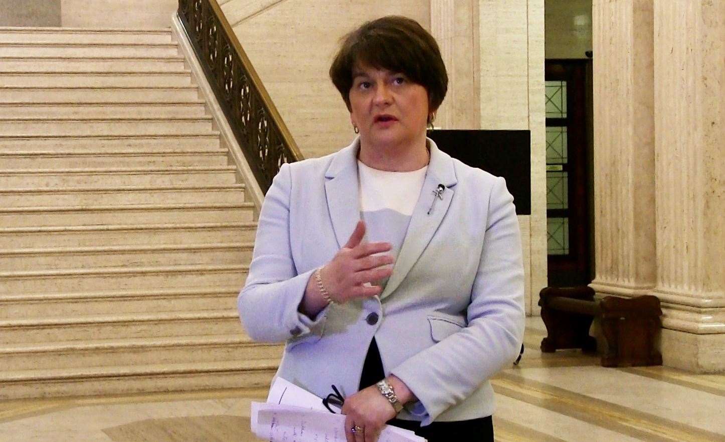 First Minister Arlene Foster said extensions to the grace periods will only be ‘sticking plasters’ (David Young/PA)