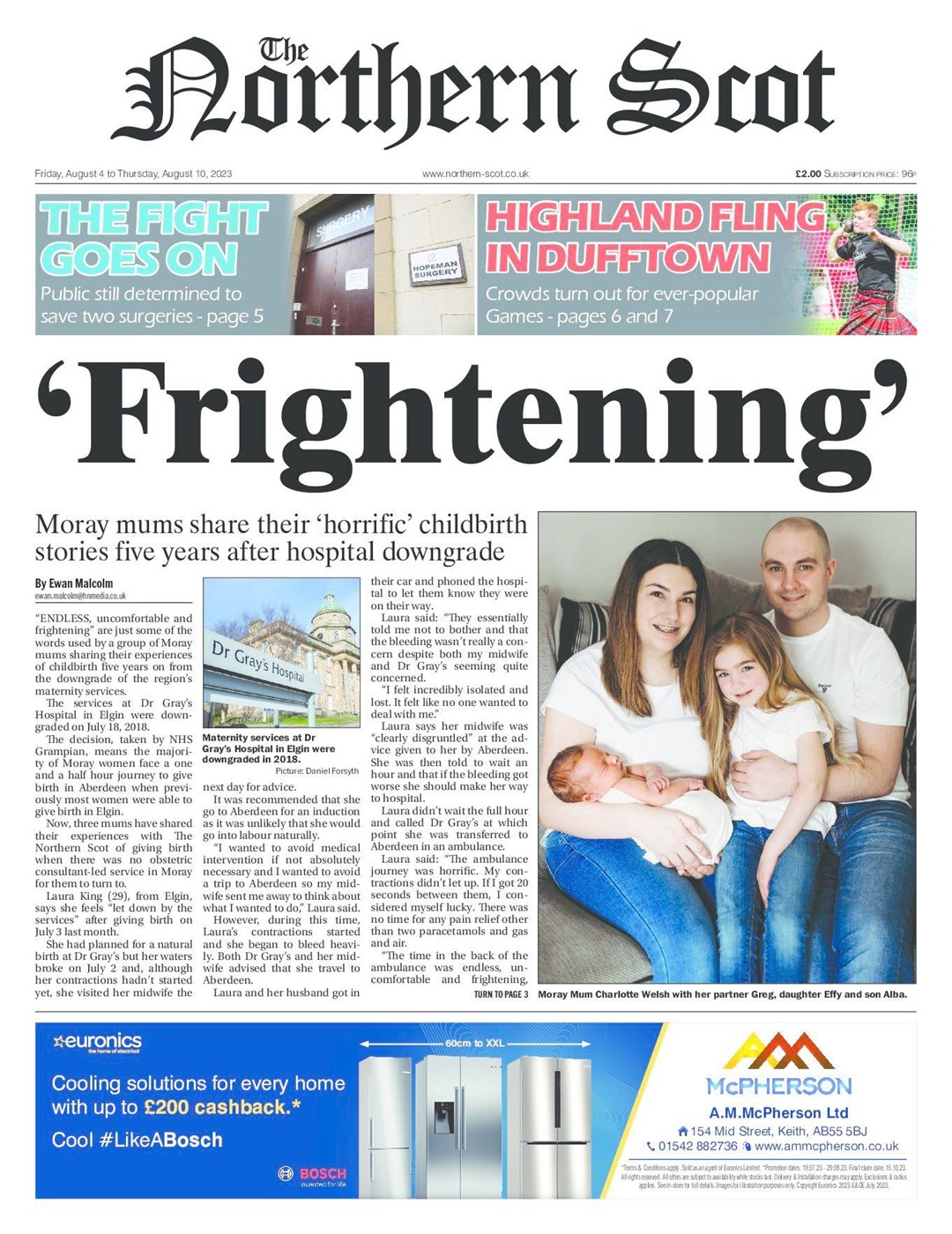 Some of our work highlighting the continued plight of Moray mums as a result of the downgrade is now being showcased alongside other powerful campaigns from across the UK.