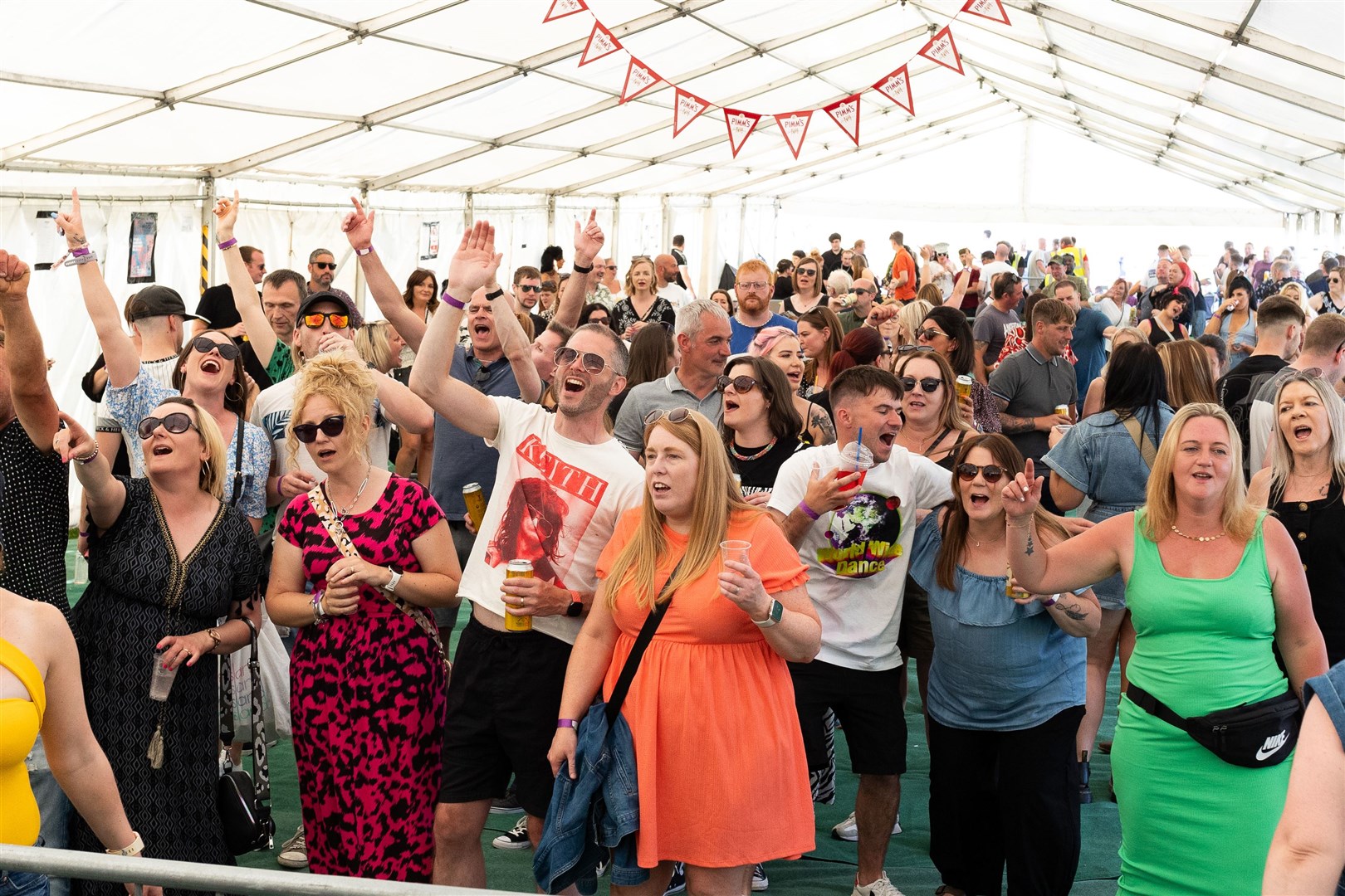 Crowds enjoy the Friendly Fest in Keith. Picture: Above and Beyond Captures