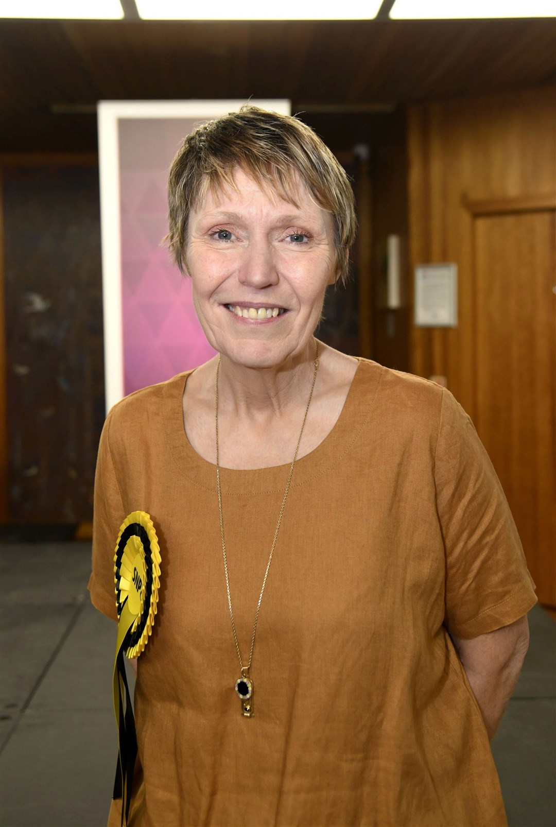 Cllr Juli Harris is behind the child poverty leisure push...Moray Council Local Election May 2022...Picture: Becky Saunderson..