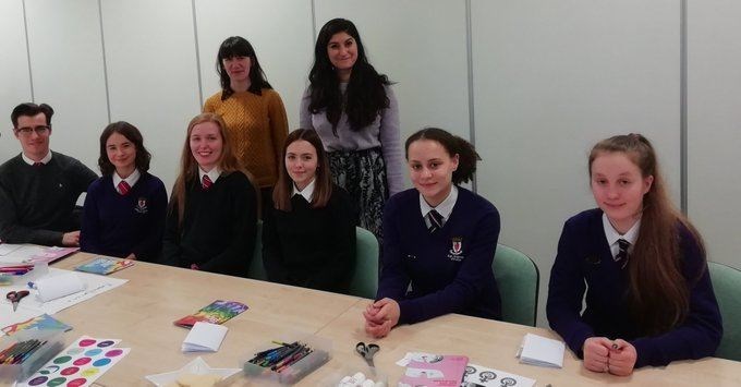Elgin Academy pupils involved in the project Raising Awareness of Everyday Sexism.