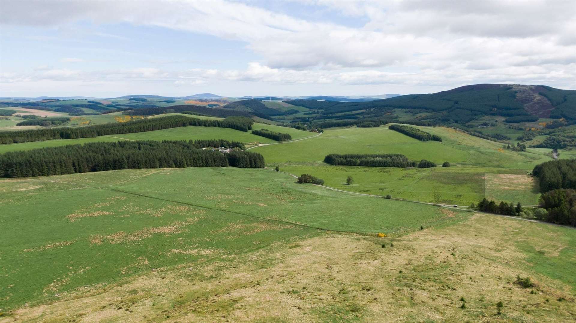 The 349-hectare Beldorney Estate, near Huntly, was bought by climate campaigner Dr Jeremy Leggett this summer.