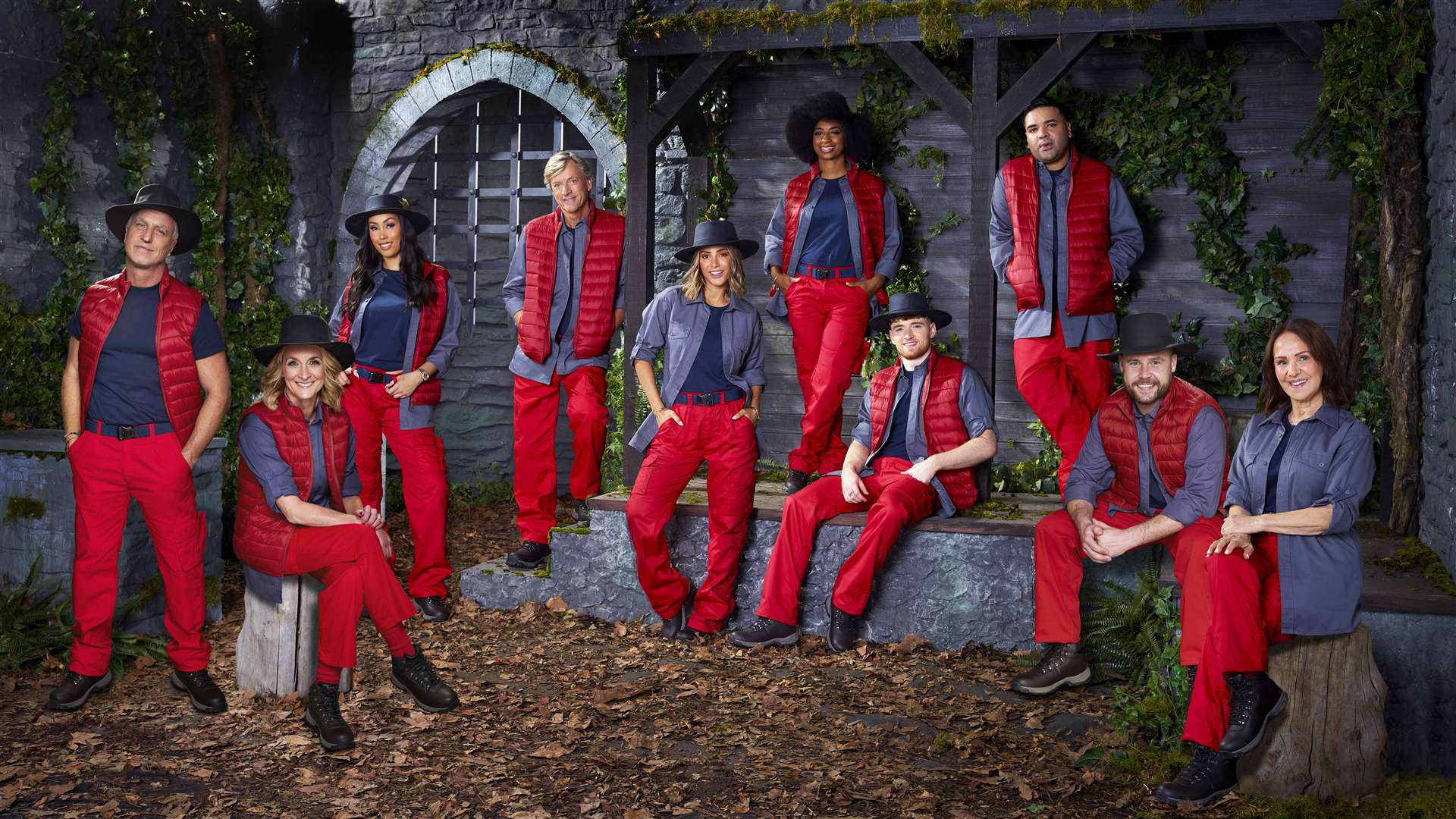 The 2021 contestants of I’m A Celebrity … Get Me Out of Here! (Joel Anderson/ITV/PA)