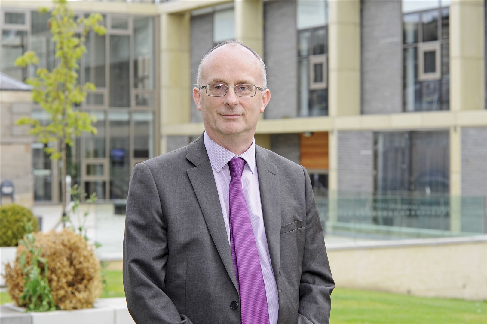 David Patterson - Principal of Moray College. Picture: Daniel Forsyth.