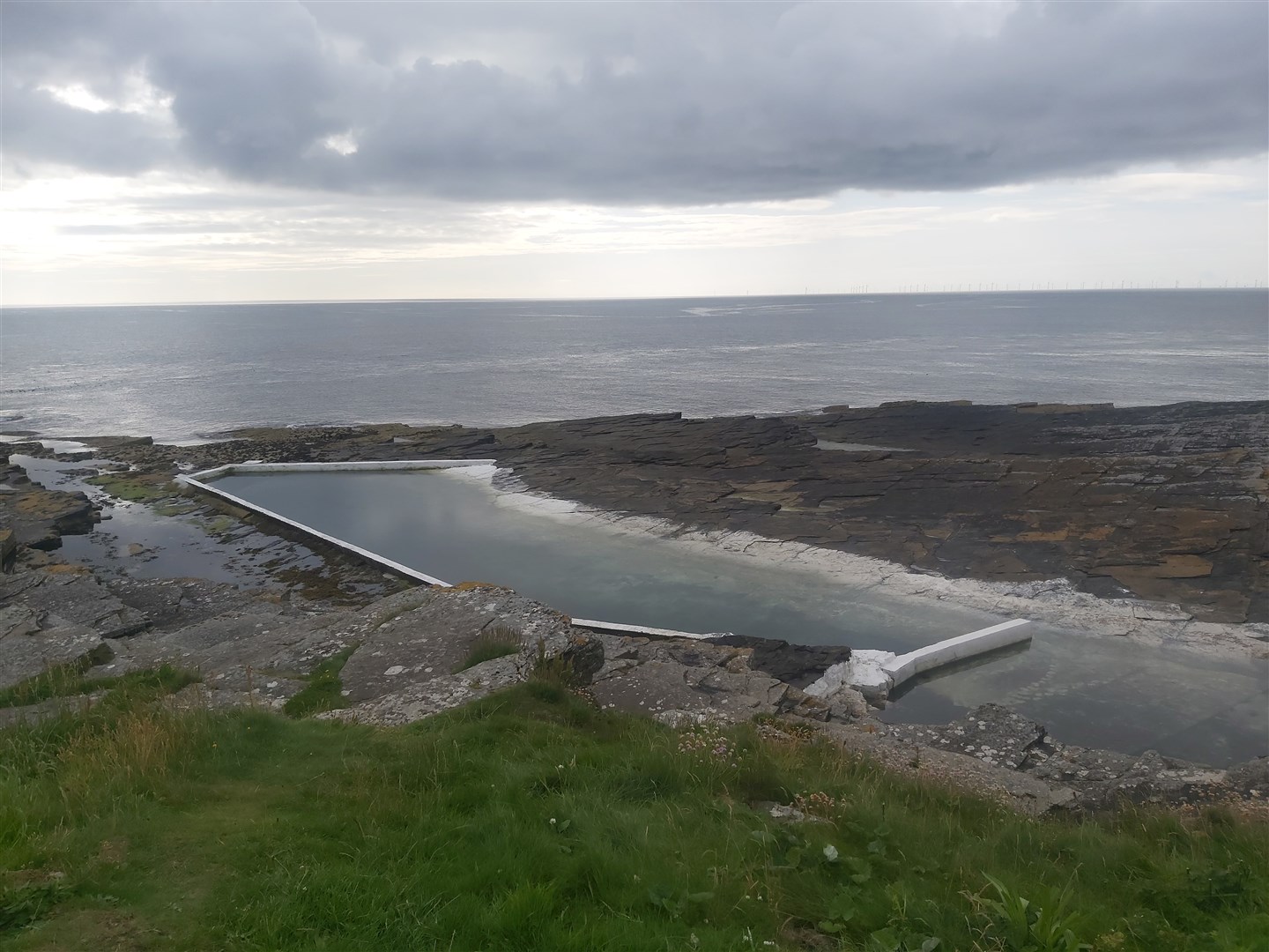 The Trinkie outdoor sea pool at Wick.