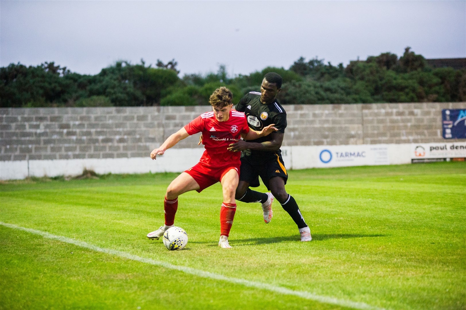 Lossiemouth host Fort William for the second time this season. Picture: Becky Saunderson..