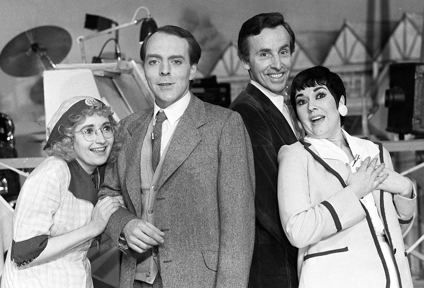 Su Pollard, Simon Cadell, Michael Knowles and Ruth Madoc, starred in the BBC one comedy Hi-de-Hi! (PA)