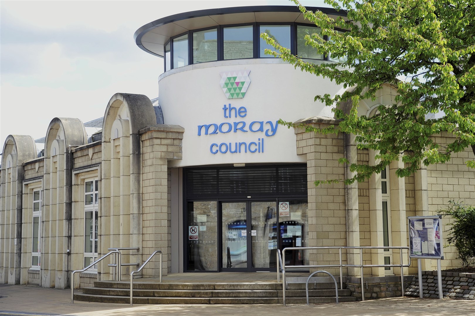 The Moray Council annexe, High Street, Elgin. Picture: Daniel Forsyth
