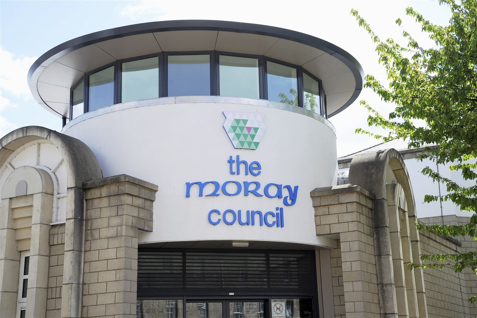 Moray Council headquarters.
