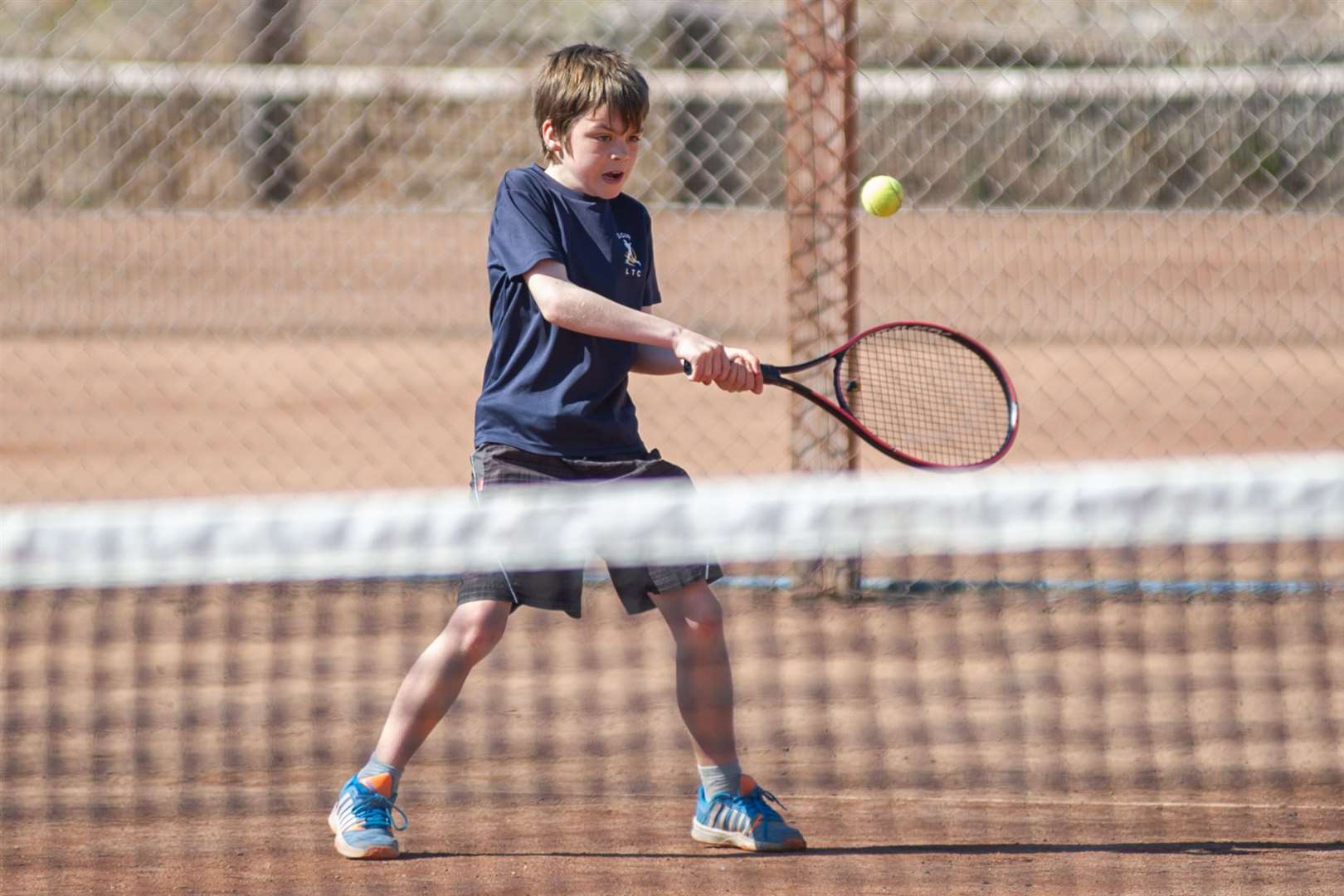 Drew Murdoch did his Elgin club proud in the under-10 tournament. Picture: Daniel Forsyth..