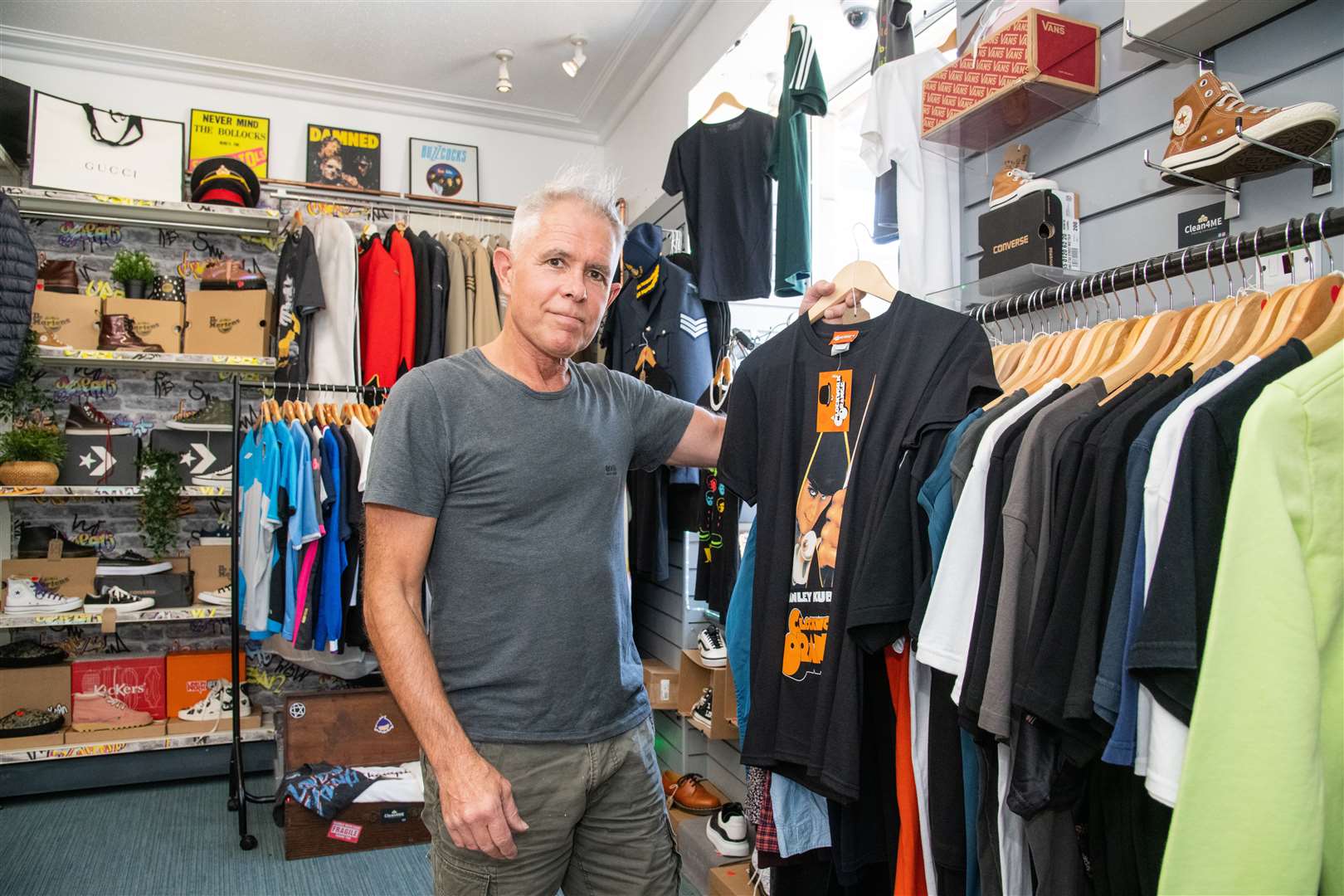 Andrew said his expansion into selling clothes has taken place "naturally".  Photo: Daniel Forsyth