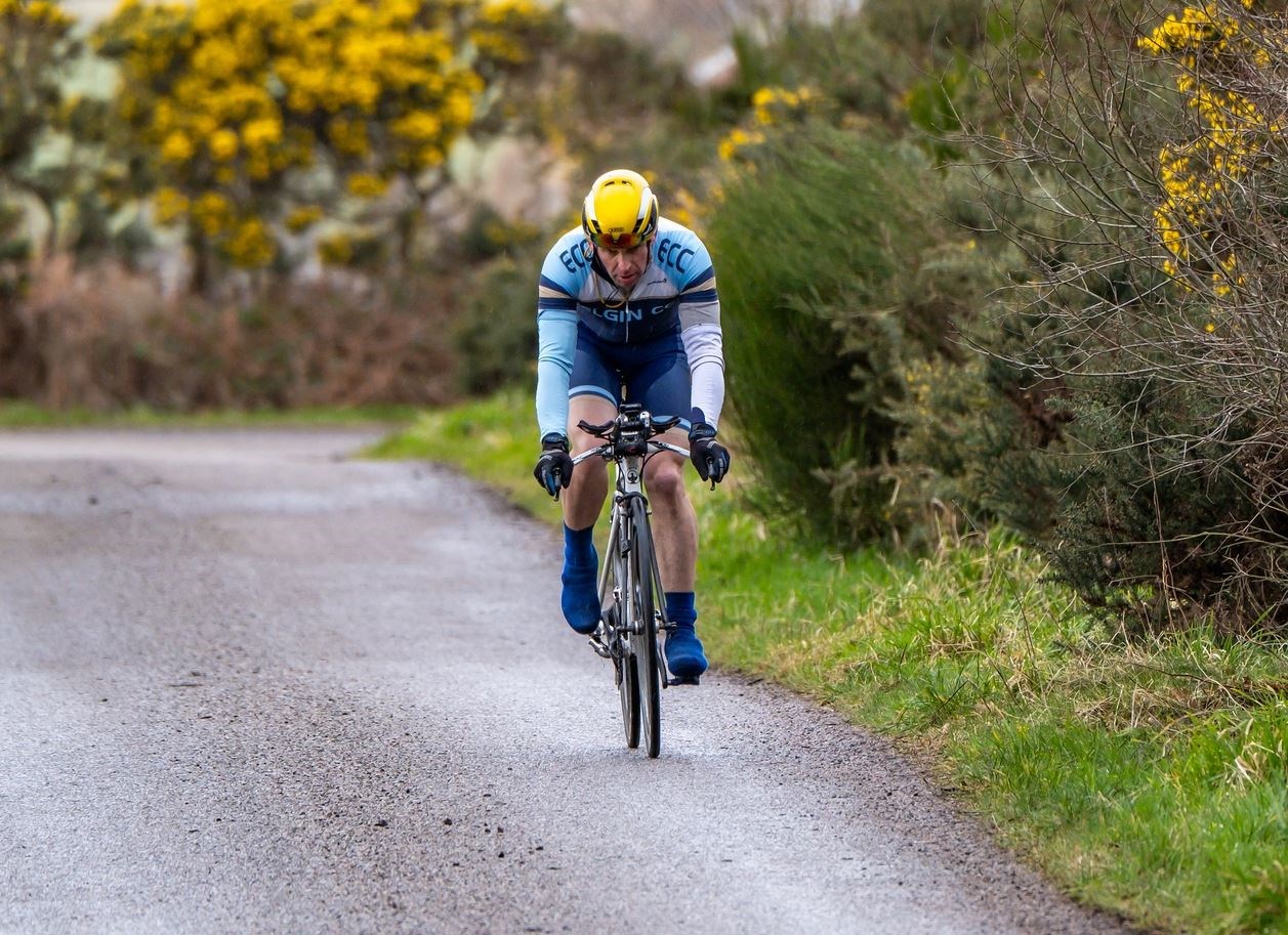 Action from the Pluscarden Hilly. Photo: Tony Carroll