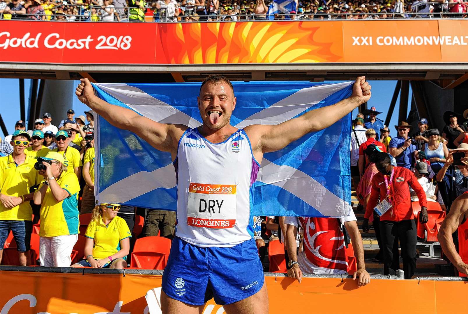 Mark Dry won bronze at the last Commonwealth Games in Australia's Gold Coast. Photo: Mark Stearman