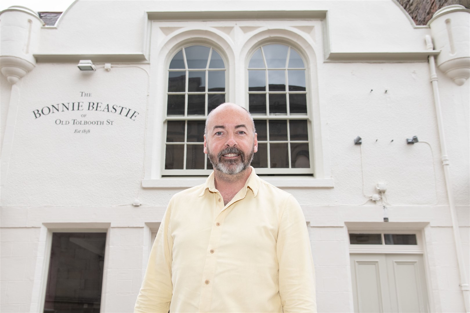Speylife owner Kevin Smith is set to run the newly-named Bonnie Beastie. Picture: Daniel Forsyth