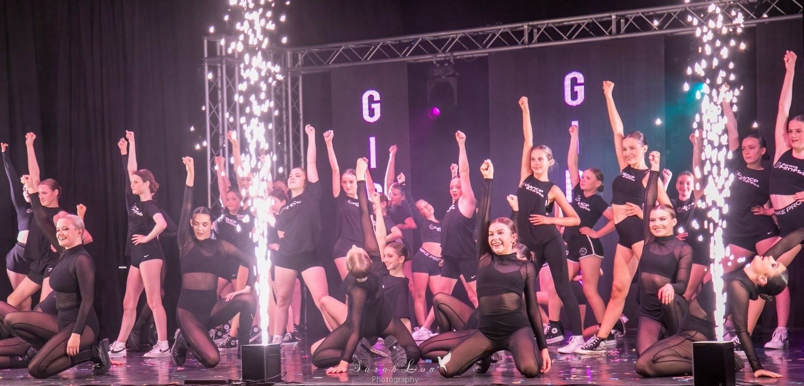 Members of the dance school perform last year in "Bring back my girls".