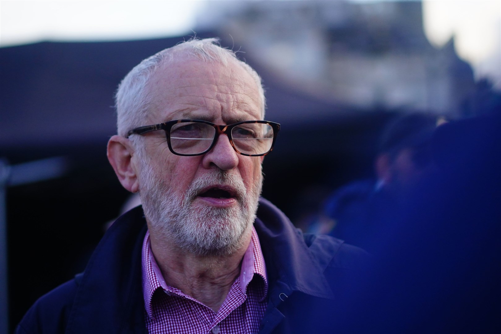 Jeremy Corbyn said he would refuse to press the nuclear button (Victoria Jones/PA)