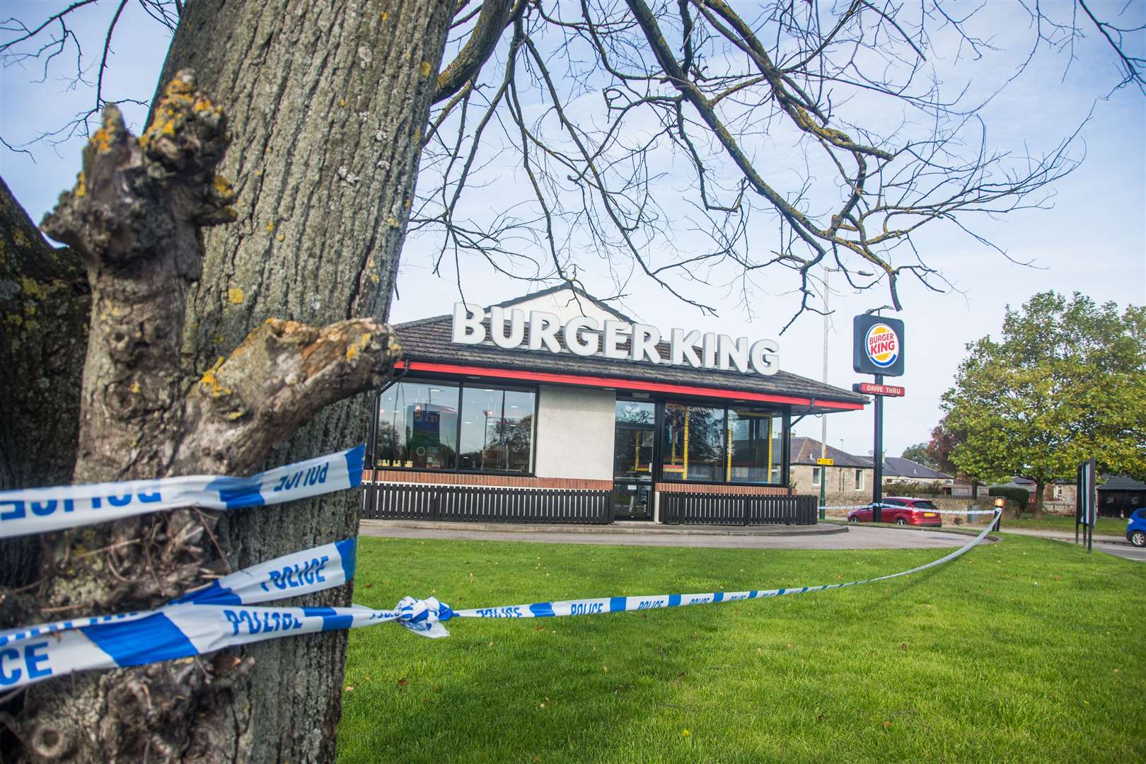 Burger King robbery. ..Picture: Becky Saunderson..