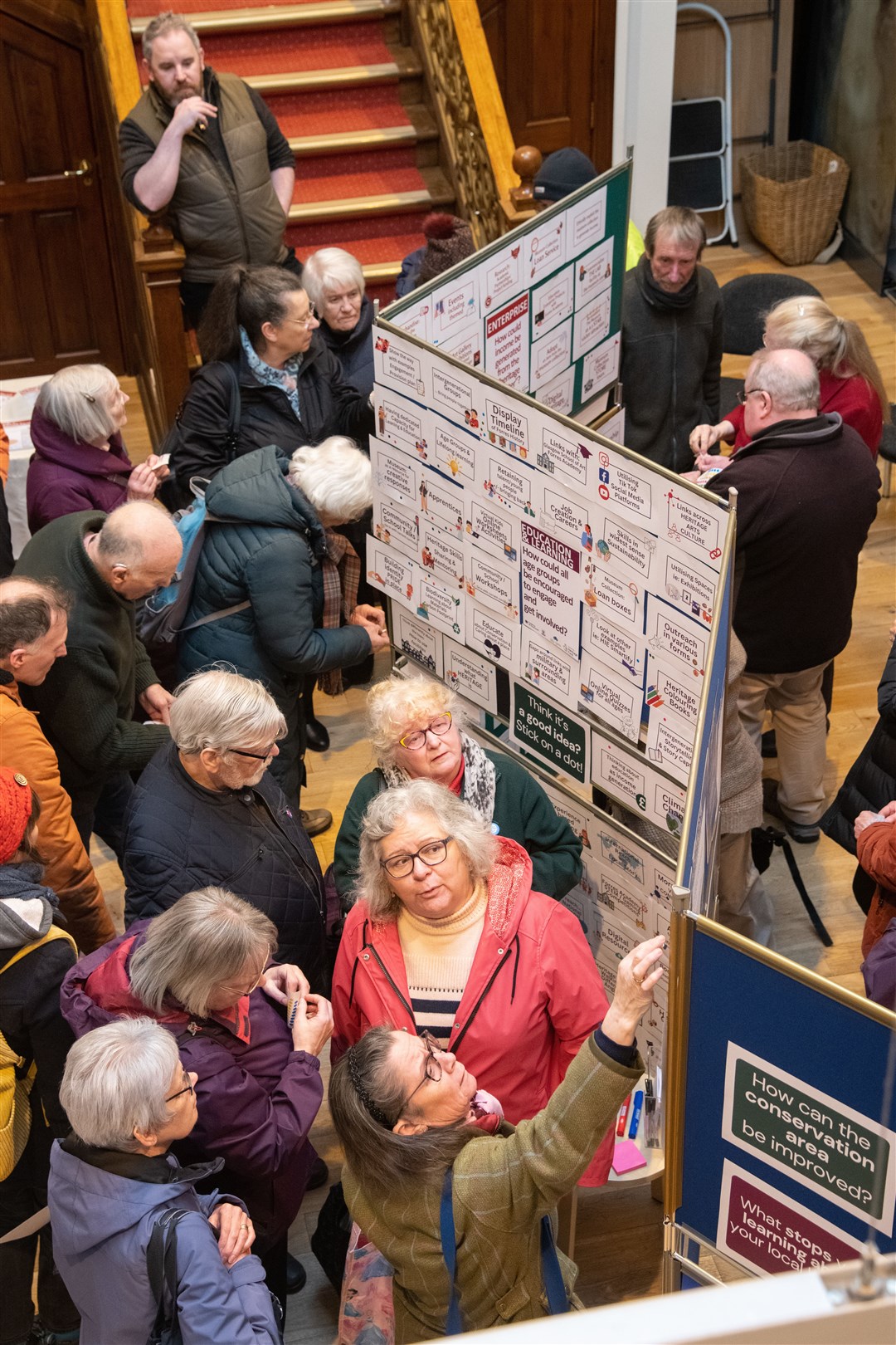 Around 200 people attended the public consultation. Pictures: Daniel Forsyth