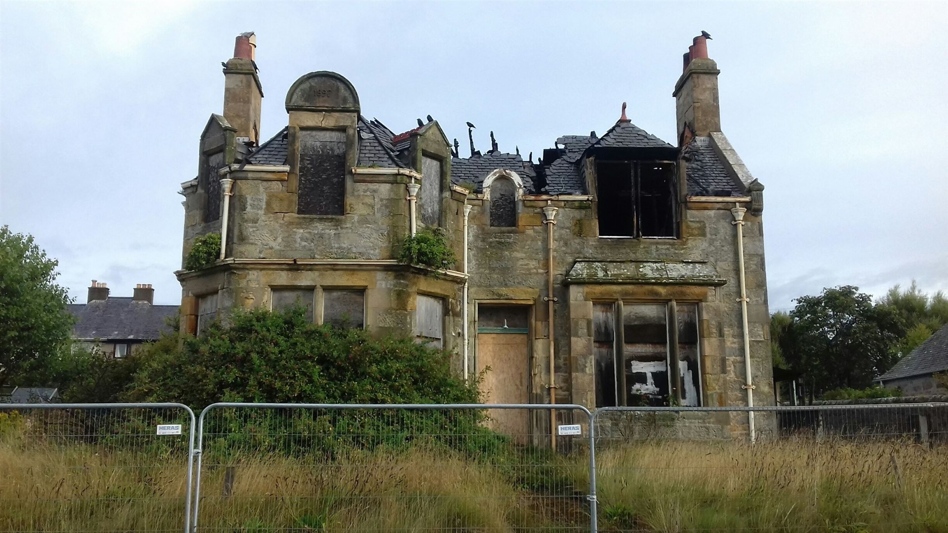 This empty property in Lossiemouth was compulsory purchased by Moray Council after lying empty for years.