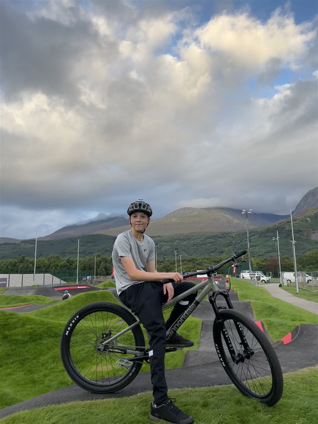 A long journey to Glasgow proved no obstacle for Caleb Rigg when he won his Ride the World event.