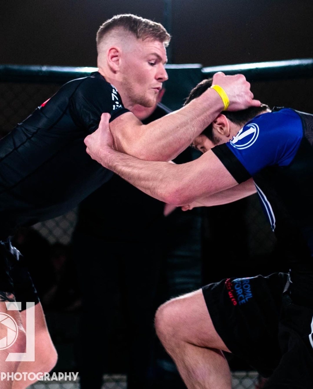 Action from Kevin McAloon's bout. Laura Jenney Photography