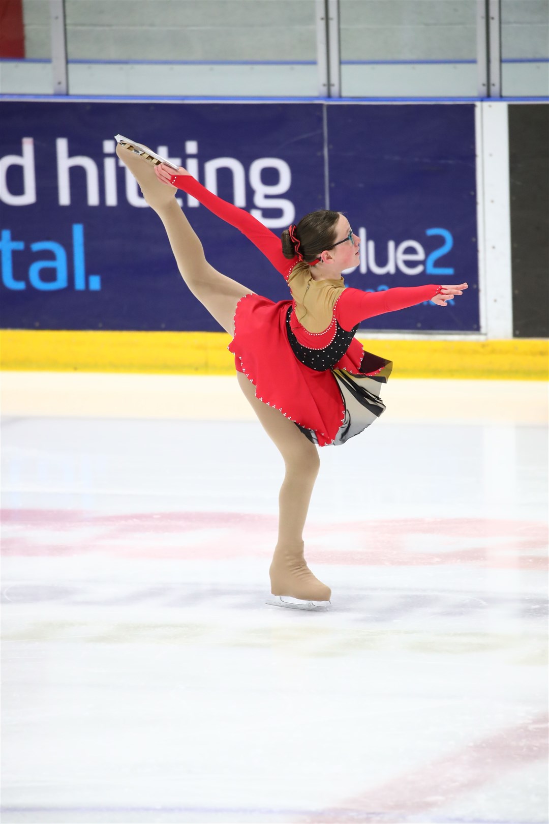 Success on the national rink for Emilie Lawson.