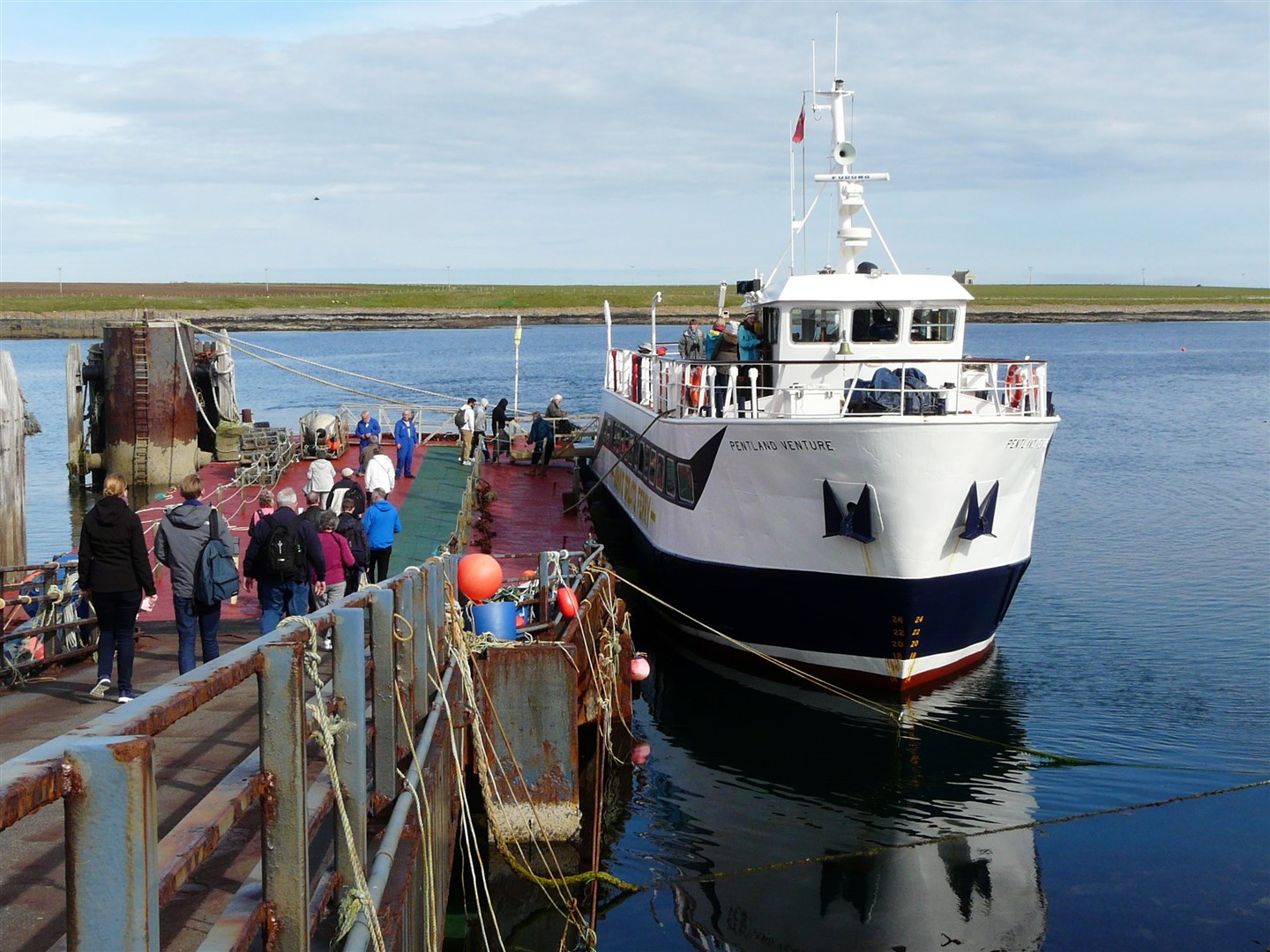 The Pentland Venture at Burwick in South Ronaldsay (library photo). Picture: Alan Hendry