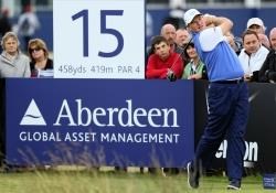 Ernie Els will once again play at the Aberdeen Asset Management scottish Open.