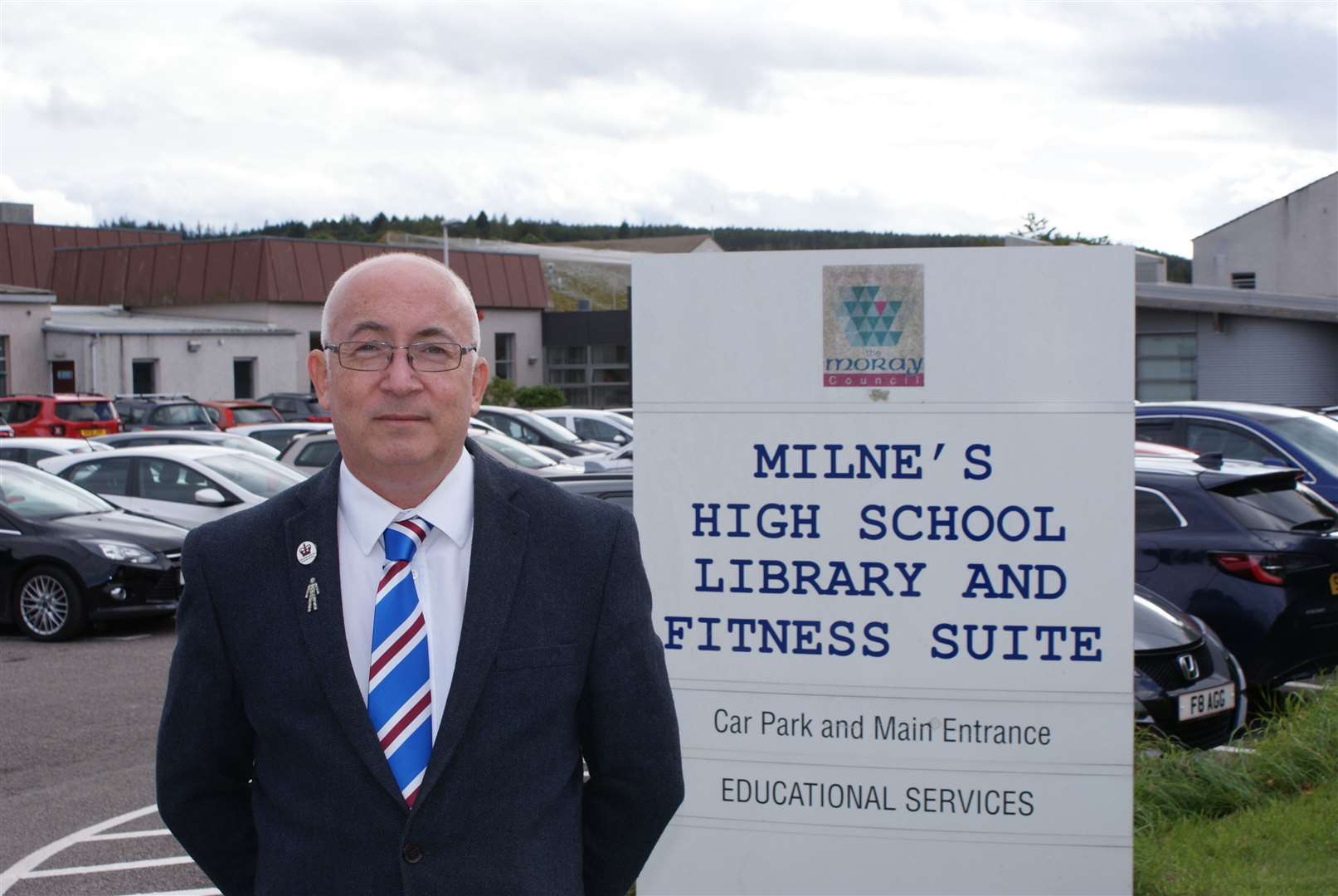 Conservative candidate for Fochabers-Lhanbryde ward Councillor Marc Macrae.