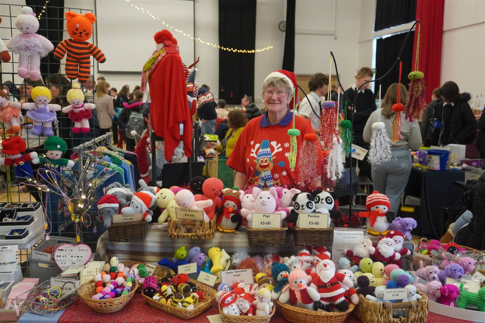 The vibrant event at Elgin Academy attracted local businesses and members of the public. Picture: Sam Johnston