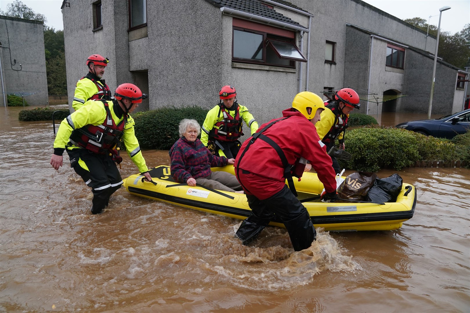 Researchers looked at the impact of extreme weather such as flooding (Andrew Milligan/PA)