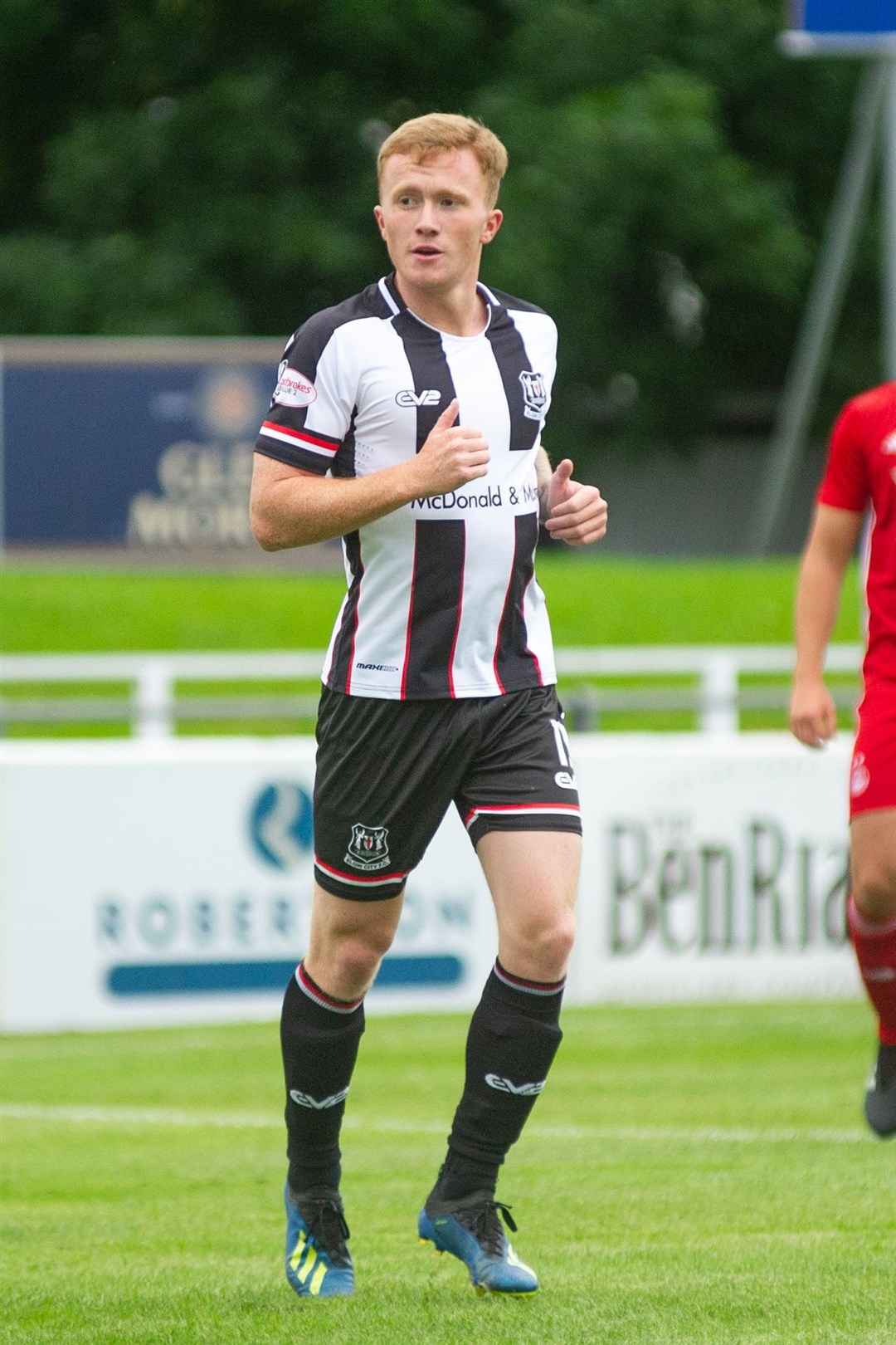 Conor O'Keefe has signed a new deal with Elgin City. Picture: Daniel Forsyth.