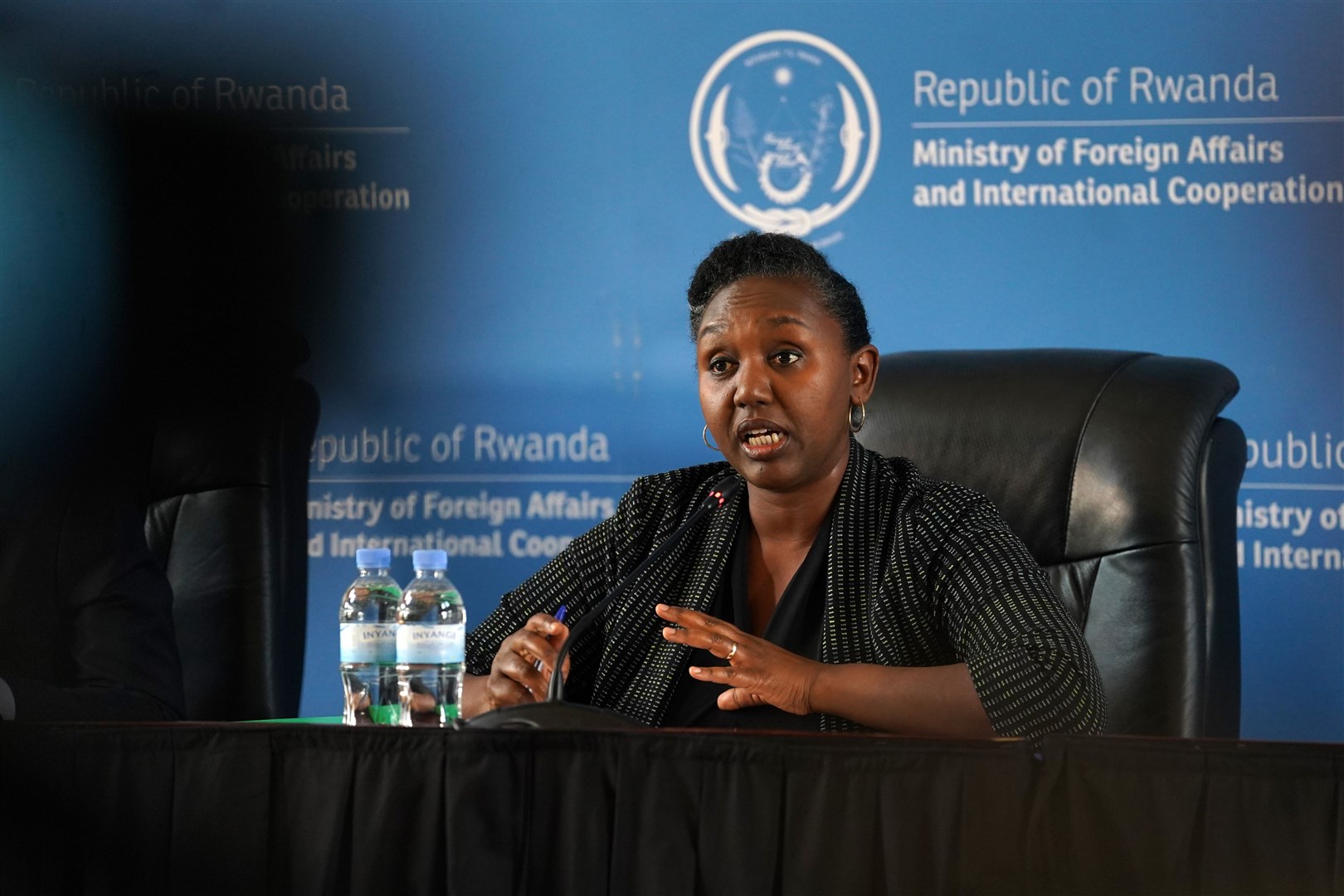 Yolande Makolo, spokeswoman for the Rwandan government (Victoria Jones/PA)