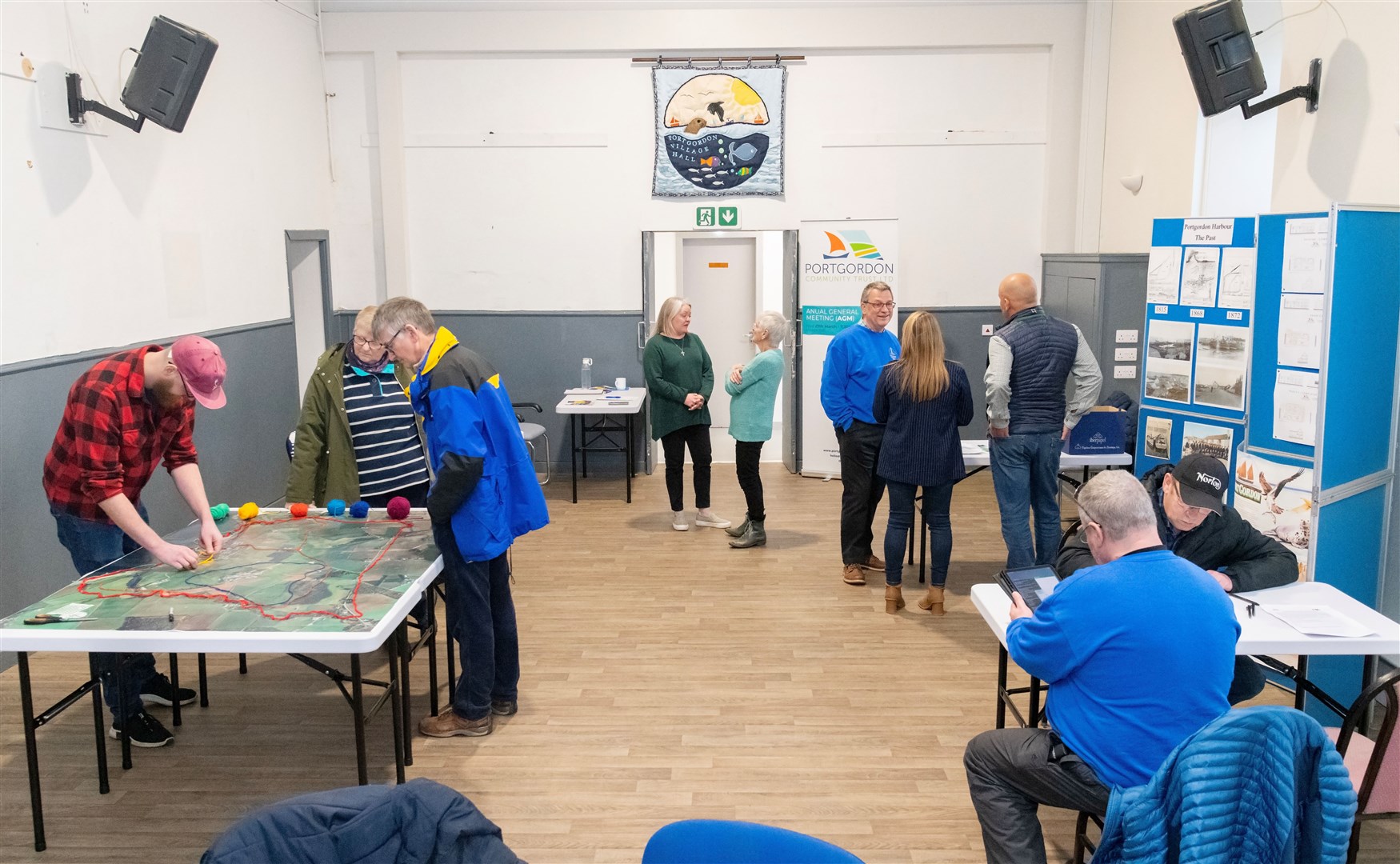 Three drop-in sessions were held as part of the consultation. Picture: Beth Taylor