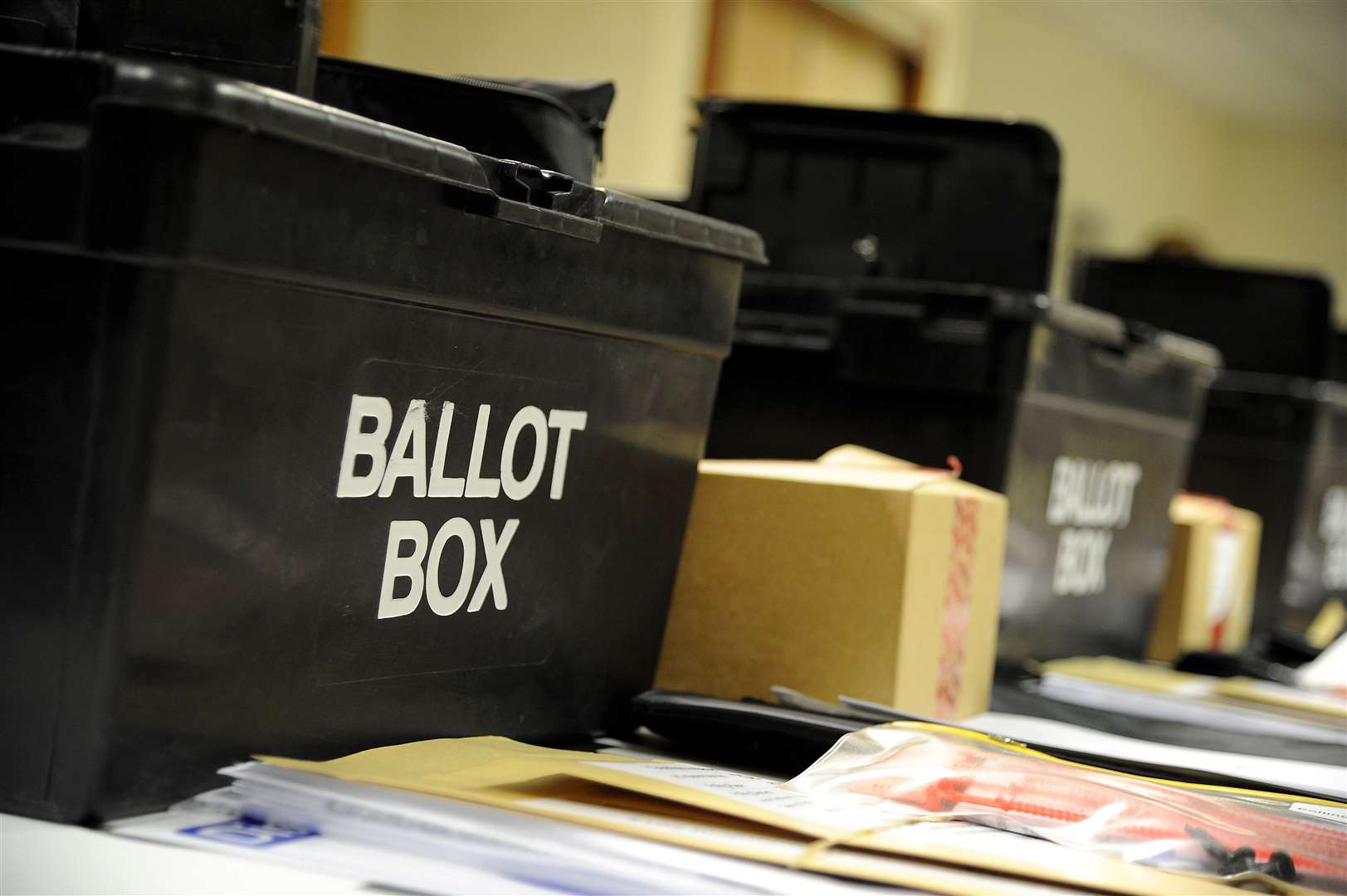Voters go to the polls in the local government elections on May 5.