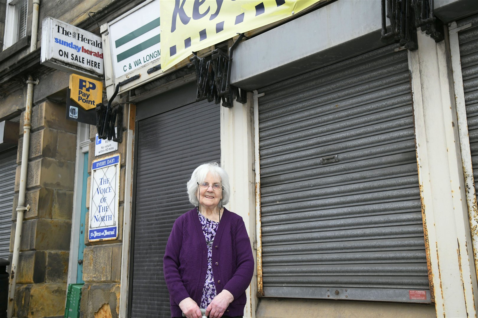 Cathie Longmore has retired after 52 years of running Costcutter in Rothes. ..Picture: Beth Taylor.