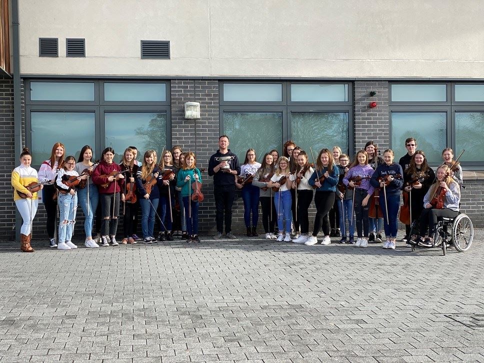 Moray's senior string orchestra has taken the top spot in the 'advanced orchestral/large ensemble' class at this year's Inverness Music Festival.