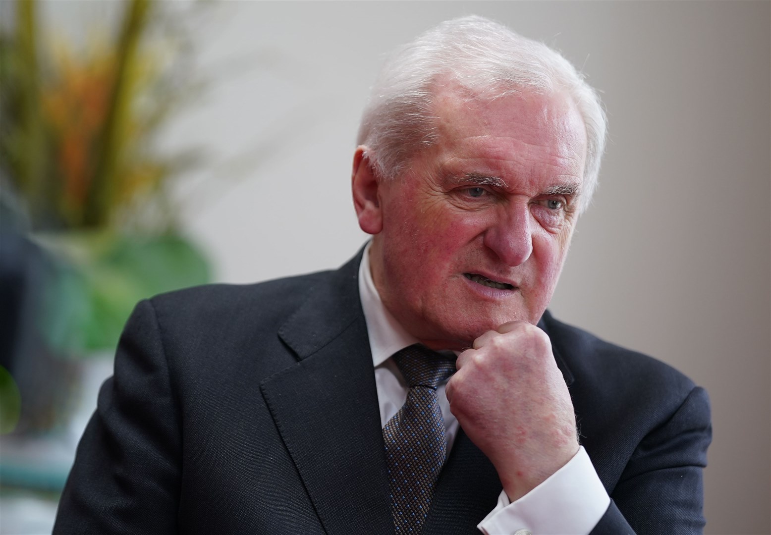 Bertie Ahern reflects on the 25th anniversary of the Good Friday Agreement (Niall Carson/PA)