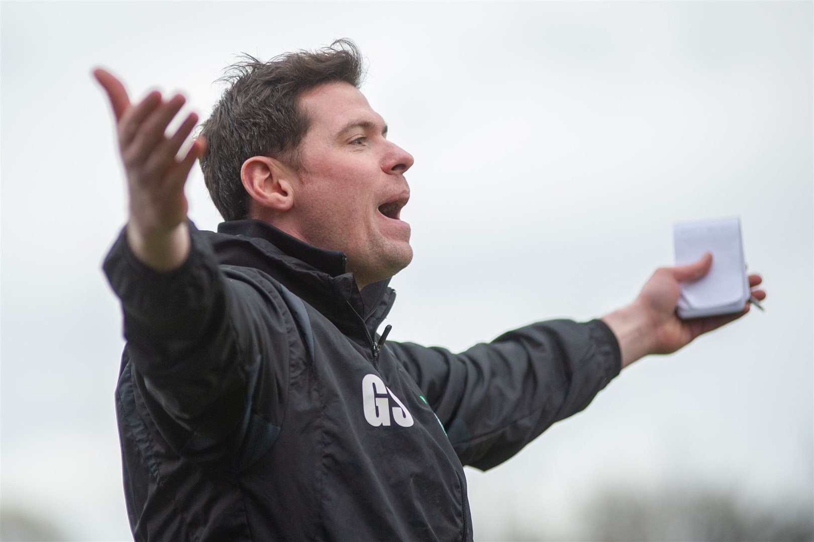 Football isn't top of Buckie Thistle manager Graeme Stewart's priority list right now.