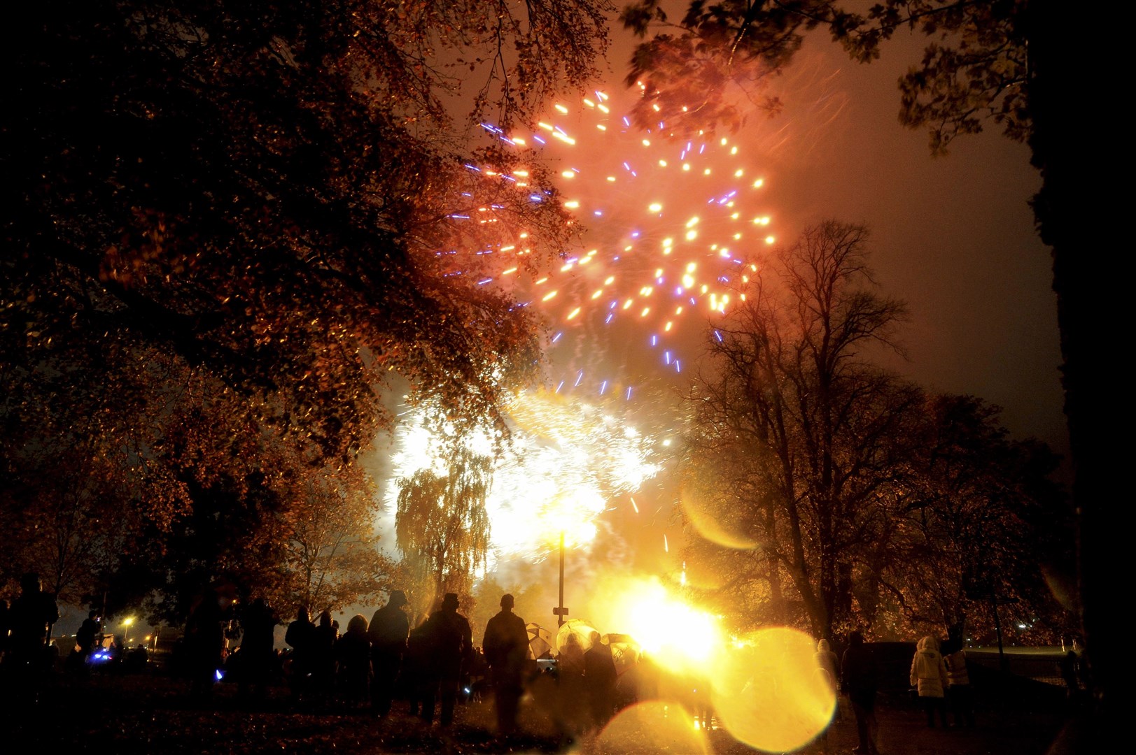 Rotary Elgin's Bonfire and Fireworks at Cooper Park. Picture: Eric Cormack.