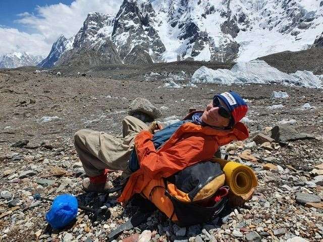 Leading Scottish mountaineer Rick Allen who was killed on K2 at the weekend.