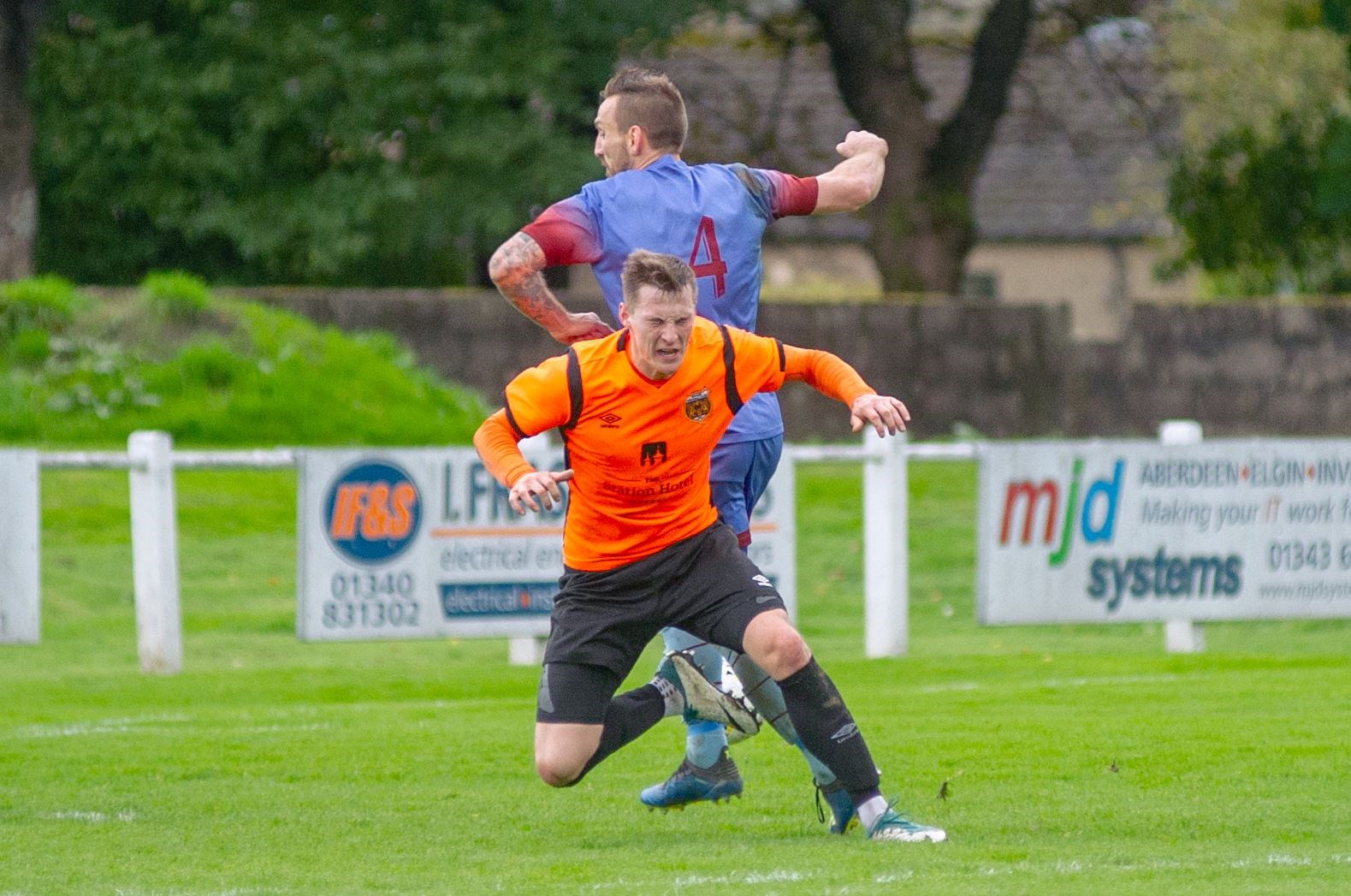Steven Anderson will miss Rothes’ big Scottish Cup with Inverurie Locos due to work commitments.